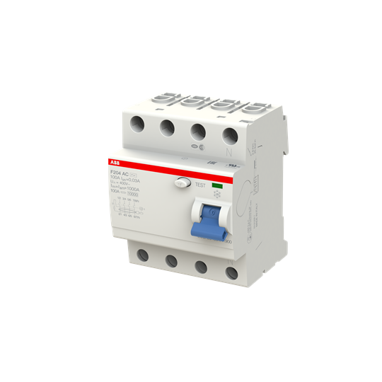 F204 AC-100/0.03 Kaçak Akım Koruma Rölesi